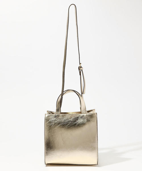 TOMORROWLAND （トゥモローランド）の「TOMORROWLAND メタリックミニトート（トートバッグ・レディース・ゴールド系その他・FREE）」の7枚目の写真