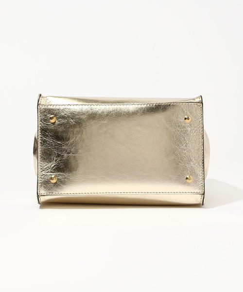 TOMORROWLAND （トゥモローランド）の「TOMORROWLAND メタリックミニトート（トートバッグ・レディース・ゴールド系その他・FREE）」の5枚目の写真