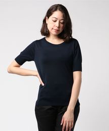 Marisol 5月号掲載／ウォッシャブルシルク クルーネックトップ