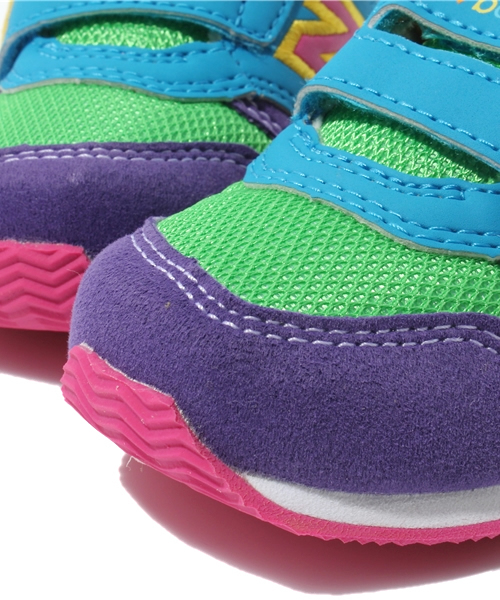 NANO universe(ナノユニバース)の「New Balance(ニューバランス) / Kids ベルクロスニーカー マルチ(スニーカー・キッズ・パープル/ピンク/グリーン・12/13/14/15 /16)」の8枚目の写真