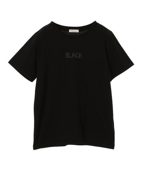 earth music&ecology（アースミュージックアンドエコロジー）の「・カラーパレットTシャツ（Tシャツ/カットソー・レディース・オレンジ/オフホワイト/レッド/パープル/グリーン/ブラック・FREE）」の17枚目の写真