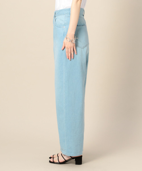 BEAUTY&YOUTH UNITED ARROWS（ビューティーアンドユースユナイテッドアローズ）の「BY ブリーチデニムパンツ о（デニムパンツ・レディース・ライトブルー・SMALL/MEDIUM）」の7枚目の写真