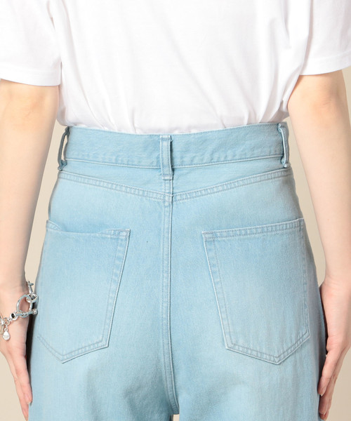 BEAUTY&YOUTH UNITED ARROWS（ビューティーアンドユースユナイテッドアローズ）の「BY ブリーチデニムパンツ о（デニムパンツ・レディース・ライトブルー・SMALL/MEDIUM）」の12枚目の写真