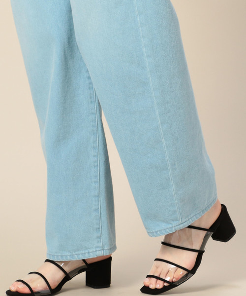 BEAUTY&YOUTH UNITED ARROWS（ビューティーアンドユースユナイテッドアローズ）の「BY ブリーチデニムパンツ о（デニムパンツ・レディース・ライトブルー・SMALL/MEDIUM）」の11枚目の写真