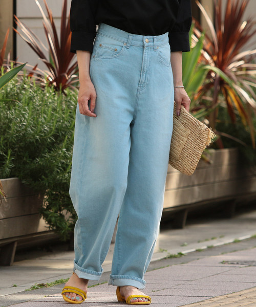 BEAUTY&YOUTH UNITED ARROWS（ビューティーアンドユースユナイテッドアローズ）の「BY ブリーチデニムパンツ о（デニムパンツ・レディース・ライトブルー・SMALL/MEDIUM）」の15枚目の写真