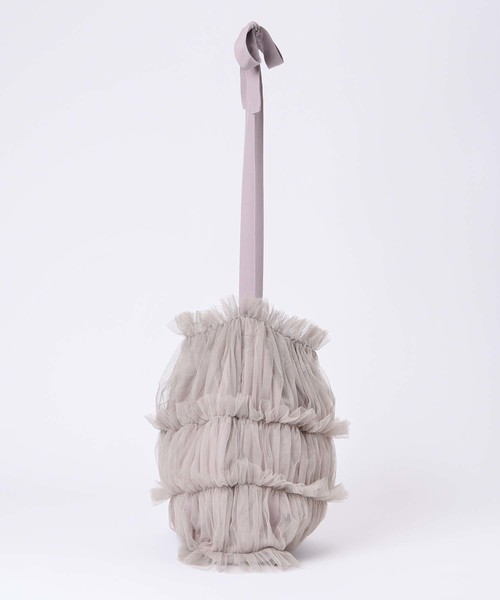 one after another NICE CLAUP（ワンアフターアナザーナイスクラップ）の「チュールボリュームBAG（ショルダーバッグ・レディース・アイボリー/グレー系その他/ピンク系その他・FREE）」の18枚目の写真