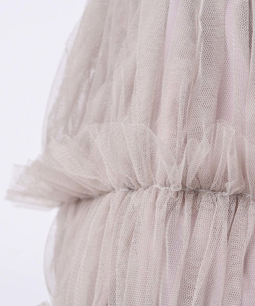 one after another NICE CLAUP（ワンアフターアナザーナイスクラップ）の「チュールボリュームBAG（ショルダーバッグ・レディース・アイボリー/グレー系その他/ピンク系その他・FREE）」の16枚目の写真