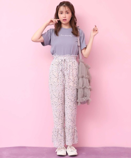 one after another NICE CLAUP（ワンアフターアナザーナイスクラップ）の「チュールボリュームBAG（ショルダーバッグ・レディース・アイボリー/グレー系その他/ピンク系その他・FREE）」の12枚目の写真