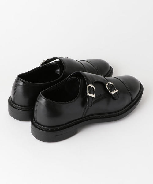 green label relaxing(グリーンレーベルリラクシング)の「ダブルモンク TEC/COM SOLE シューズ(ドレスシューズ・メンズ・ブラック・41/42/39/40/43)」の5枚目の写真