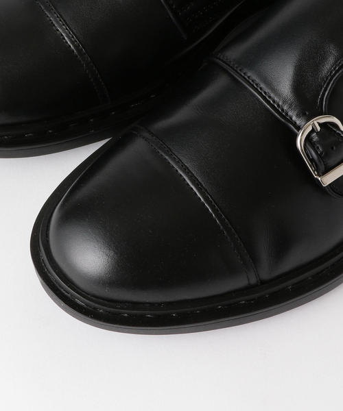 green label relaxing(グリーンレーベルリラクシング)の「ダブルモンク TEC/COM SOLE シューズ(ドレスシューズ・メンズ・ブラック・41/42/39/40/43)」の4枚目の写真