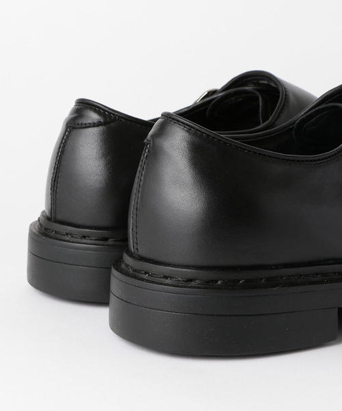 green label relaxing(グリーンレーベルリラクシング)の「ダブルモンク TEC/COM SOLE シューズ(ドレスシューズ・メンズ・ブラック・41/42/39/40/43)」の3枚目の写真