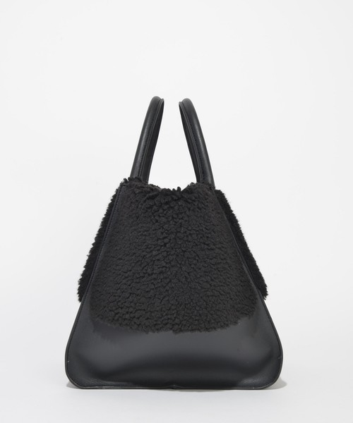 SOLPRESA（ソルプレーサ）の「３WAYボアトートバッグ（トートバッグ・レディース・ブラック/ベージュ/グレー・FREE）」の11枚目の写真