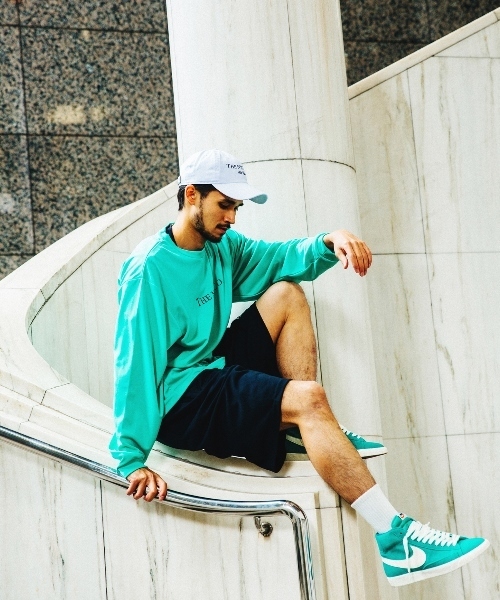 68&brothers(シックスティエイトアンドブラザーズ)の「68&BROTHERS シックスティーエイトアンドブラザーズ / L/S Dry Tee "THENYC&Co."(Tシャツ/カットソー・メンズ・ブラック/ブルーグリーン/ホワイト・SMALL/MEDIUM/LARGE/X-LARGE/XX-LARGE)」の7枚目の写真