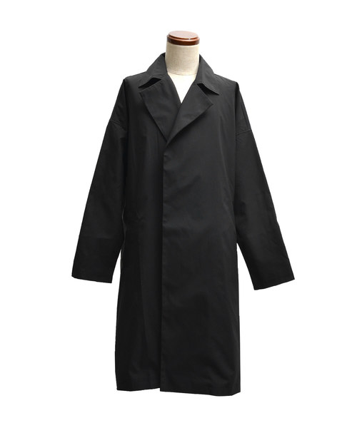 MinoriTY（マイノリティ）の「ドロップショルダーオーバーサイズコート（ダウンジャケット/コート・メンズ・ブラック/ベージュ/ネイビー・M/L）」の6枚目の写真