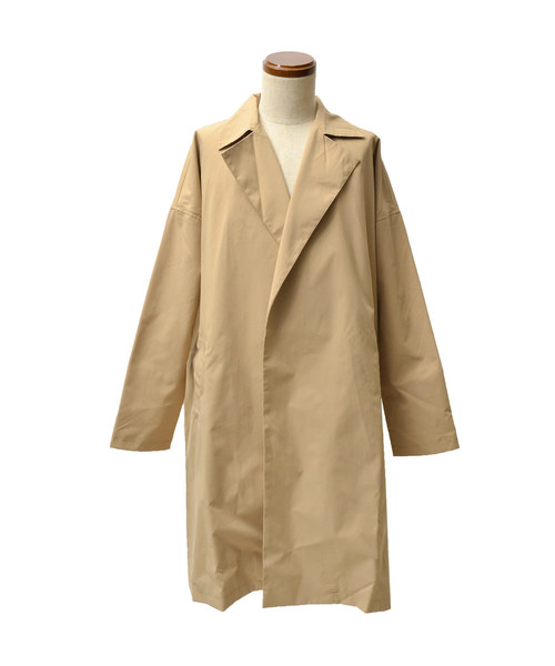 MinoriTY（マイノリティ）の「ドロップショルダーオーバーサイズコート（ダウンジャケット/コート・メンズ・ブラック/ベージュ/ネイビー・M/L）」の10枚目の写真