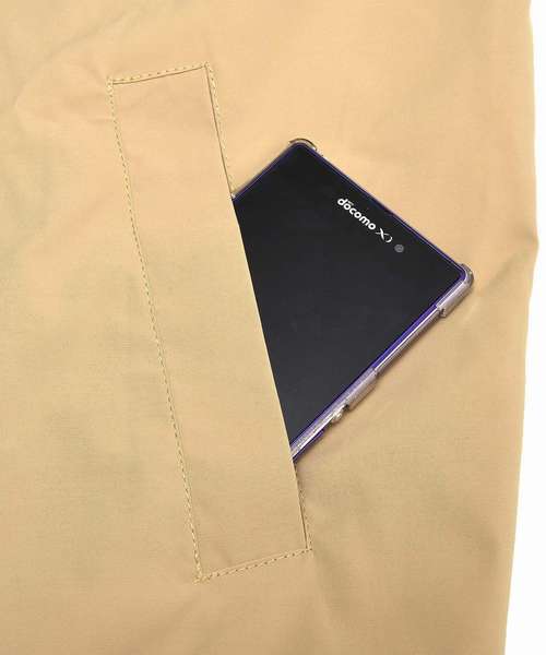 MinoriTY（マイノリティ）の「ドロップショルダーオーバーサイズコート（ダウンジャケット/コート・メンズ・ブラック/ベージュ/ネイビー・M/L）」の7枚目の写真