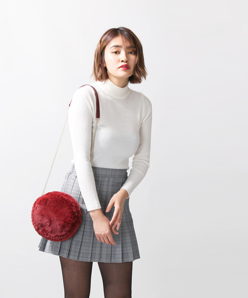 WEGO（ウィゴー）の「WEGO/チェックプリーツミニスカート（スカート・レディース・ブラウン系その他2/グリーン系その他2/グレー系その他2・MEDIUM/SMALL/LARGE）」の14枚目の写真