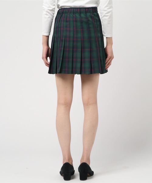 WEGO（ウィゴー）の「WEGO/チェックプリーツミニスカート（スカート・レディース・ブラウン系その他2/グリーン系その他2/グレー系その他2・MEDIUM/SMALL/LARGE）」の7枚目の写真