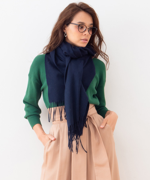 macocca（マコッカ）の「内モンゴル産 カシミヤ100％ 無地 ストール（ストール/ショール・レディース・ライトグレー/ブラック/ベージュ/ネイビー/ブラウン/カーキ/ピンク/ブルー/アイボリー/ダークグレー/モカ/ラベンダー/ローズ/ワイン/ライトベージュ/グレイッシュベージュ/サンドベージュ/ワインレッド/スモークピンク/ライトブルー/ライトパープル/キナリ/ベージュ系/チョコ/ライトブラウン/ブラウン系その他/グリーン系その他/ピンク系その他/グレイッシュブルー/グレー系その他/グレー系その他2/モスグリーン系・FREE）」の22枚目の写真