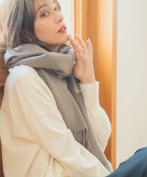 macocca（マコッカ）の「内モンゴル産 カシミヤ100％ 無地 ストール（ストール/ショール）」