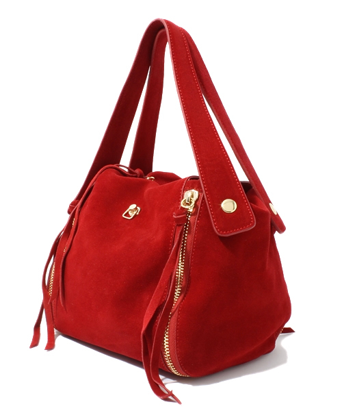 NANO universe（ナノユニバース）の「カウスエード 2WAY BAG（ショルダーバッグ・レディース・レッド/ブラウン/ブラック・FREE）」の6枚目の写真