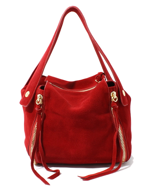 NANO universe（ナノユニバース）の「カウスエード 2WAY BAG（ショルダーバッグ・レディース・レッド/ブラウン/ブラック・FREE）」の7枚目の写真