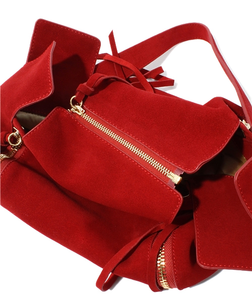 NANO universe（ナノユニバース）の「カウスエード 2WAY BAG（ショルダーバッグ・レディース・レッド/ブラウン/ブラック・FREE）」の12枚目の写真