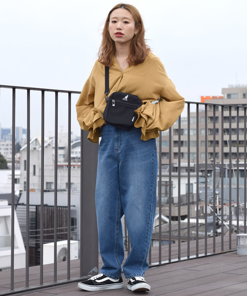 w closet(ダブルクローゼット)の「袖プリーツシャツブラウス(シャツ/ブラウス・レディース・ベージュ/マスタード/モカ/ラベンダー・FREE)」の15枚目の写真