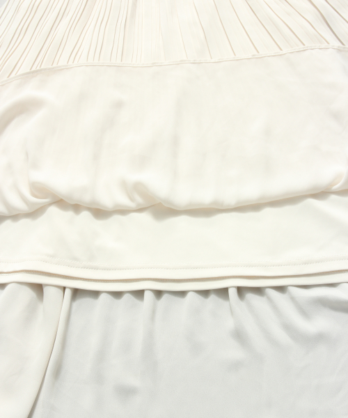 LOWRYS FARM（ローリーズファーム）の「ケシプリーツスカート　825559（スカート・レディース・ブラック/アイボリー・FREE）」の7枚目の写真