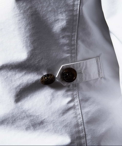 MICHEL KLEIN HOMME (ミッシェルクランオム)の「スプリングコート(SEATECH)(ピーコート・メンズ・ホワイト/ネイビー・MEDIUM/LARGE/X-LARGE/48/46/51)」の22枚目の写真