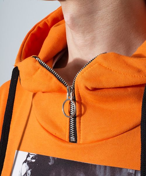 A'gem 9（エージェムナイン）の「ハーフジッププリントプルオーバー