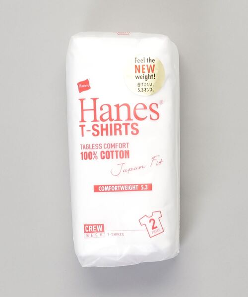 HANES(ヘインズ)の「【HANES/ヘインズ】【究極の肌触り】JAPAN FIT 2枚組 クルーネックT 丸胴・タグレス コットン100% 日本人向けサイズ(Tシャツ/カットソー・メンズ・ホワイト・SMALL/MEDIUM/LARGE/X-LARGE)」の16枚目の写真
