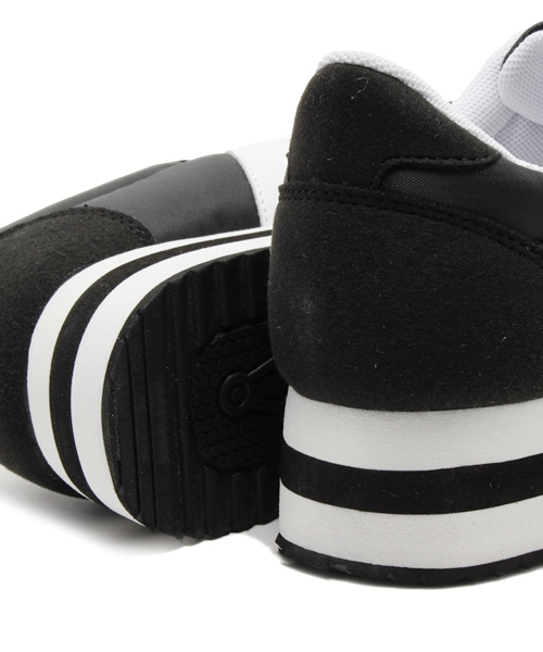 WEGO（ウィゴー）の「WEGO/ラインスニーカー（スニーカー・レディース・ブラック/グレー/グリーン・23.5/24.5）」の8枚目の写真