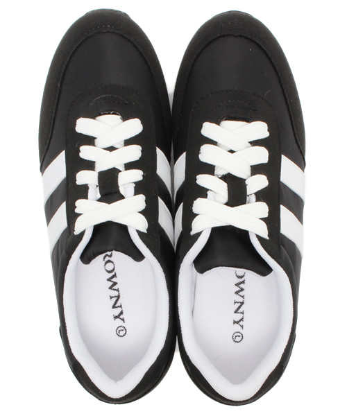 WEGO（ウィゴー）の「WEGO/ラインスニーカー（スニーカー・レディース・ブラック/グレー/グリーン・23.5/24.5）」の10枚目の写真