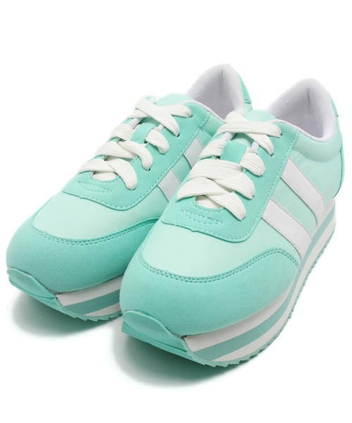 WEGO（ウィゴー）の「WEGO/ラインスニーカー（スニーカー・レディース・ブラック/グレー/グリーン・23.5/24.5）」の13枚目の写真