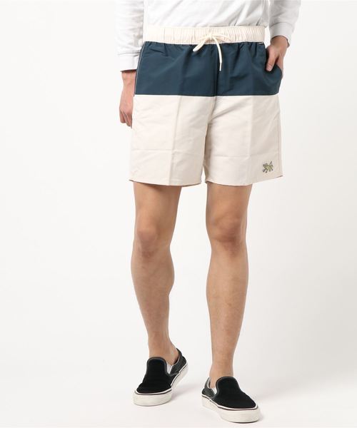Hurley (ハーレー)の「M HRLY TRIDENT VOLLEY 18" / サーフショーツ / ボードショーツ(その他パンツ・メンズ・グリーン系その他/クリーム・SMALL/MEDIUM/LARGE)」の2枚目の写真