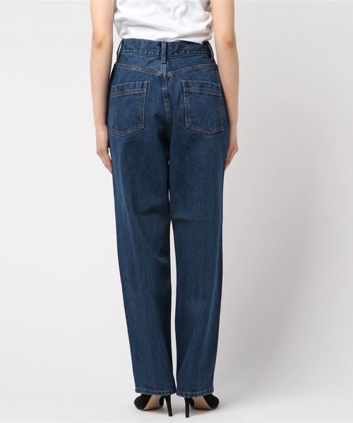 flower（フラワー）の「ルーズデニムパンツ（デニムパンツ・レディース・ネイビー・S/M）」の3枚目の写真