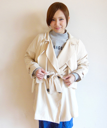 WHO'S WHO gallery | フリルトレンチNEW(トレンチコート)