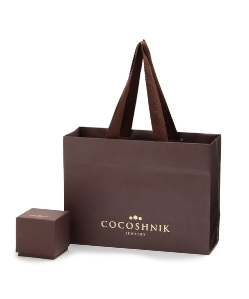 COCOSHNIK(ココシュニック)の「K10カット丸線 フープピアス(大)(ピアス(両耳用)・レディース・ホワイト系その他7・00)」の2枚目の写真