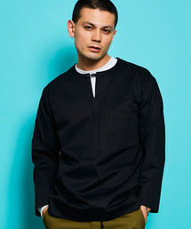 YELLOW RUBY�i�C�G���[���r�[�j�́uStretch pullover �X�g���b�` �v���I�[�o�[ �V���c�i�V���c/�u���E�X�j�v