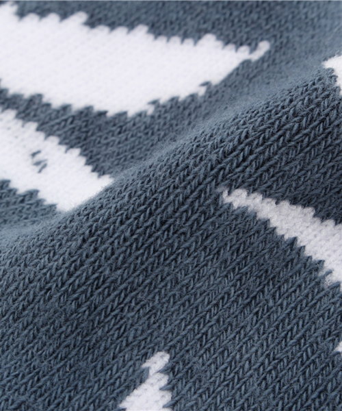 BEAMS(ビームス)の「HUF / TIE-DYE PLANTLIFE CREW SOCK(ソックス/靴下・メンズ・ブラック/その他1・ONE SIZE)」の5枚目の写真