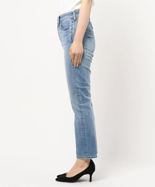 YANUK（ヤヌーク）の「【YANUK】ストレートデニムパンツ ANNETTE