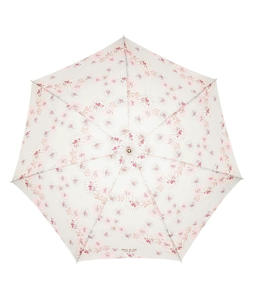 PAUL&JOE(ポールアンドジョー)の「折りたたみ傘 【クリザンテーム】(折りたたみ傘・レディース・オフホワイト/ベージュ/ピンク/ブルー系その他3/ネイビー/オレンジ系その他2/ライトグレー・FREE)」の14枚目の写真