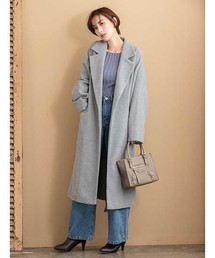 fifth | オーバーサイズガウンコート(トレンチコート)