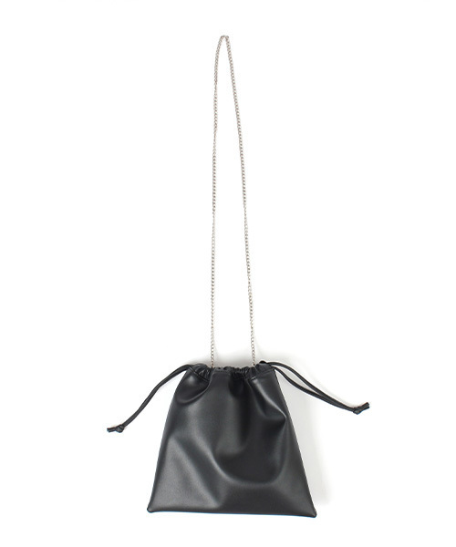 RANDA（ランダ）の「2WAY巾着バッグ（ショルダーバッグ・レディース・ライトグレー/ブラック/ブラウン・FREE）」の8枚目の写真