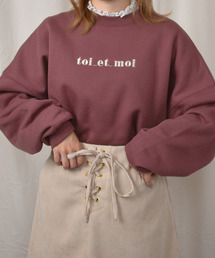 PairPair | 裏起毛アソートプリントスウェット(スウェット)