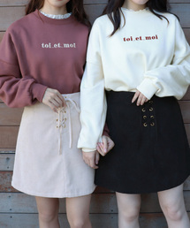 PairPair | 裏起毛アソートプリントスウェット(スウェット)