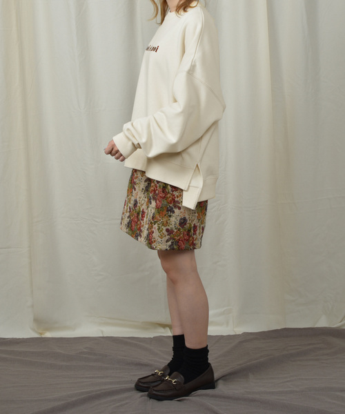 PairPair（ペアペア）の「裏起毛アソートプリントスウェット（スウェット・レディース・カーキ/アイボリー/ライトブラウン/モカ/ブラウン系その他/ピンク系その他/ライトベージュ・FREE）」の9枚目の写真