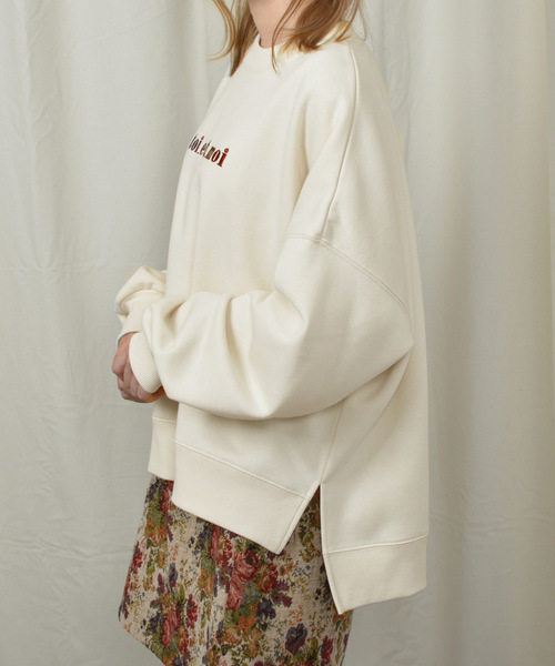 PairPair（ペアペア）の「裏起毛アソートプリントスウェット（スウェット・レディース・カーキ/アイボリー/ライトブラウン/モカ/ブラウン系その他/ピンク系その他/ライトベージュ・FREE）」の12枚目の写真