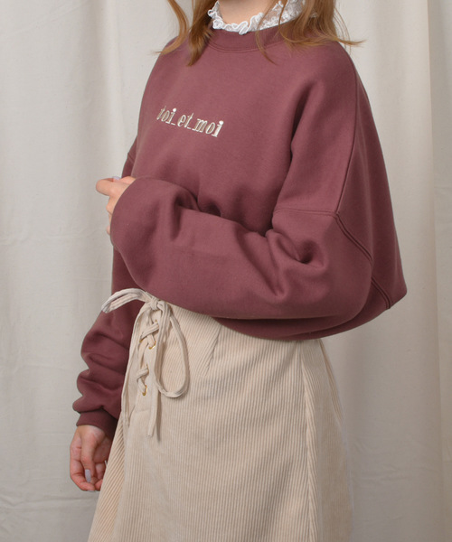 PairPair（ペアペア）の「裏起毛アソートプリントスウェット（スウェット・レディース・カーキ/アイボリー/ライトブラウン/モカ/ブラウン系その他/ピンク系その他/ライトベージュ・FREE）」の19枚目の写真